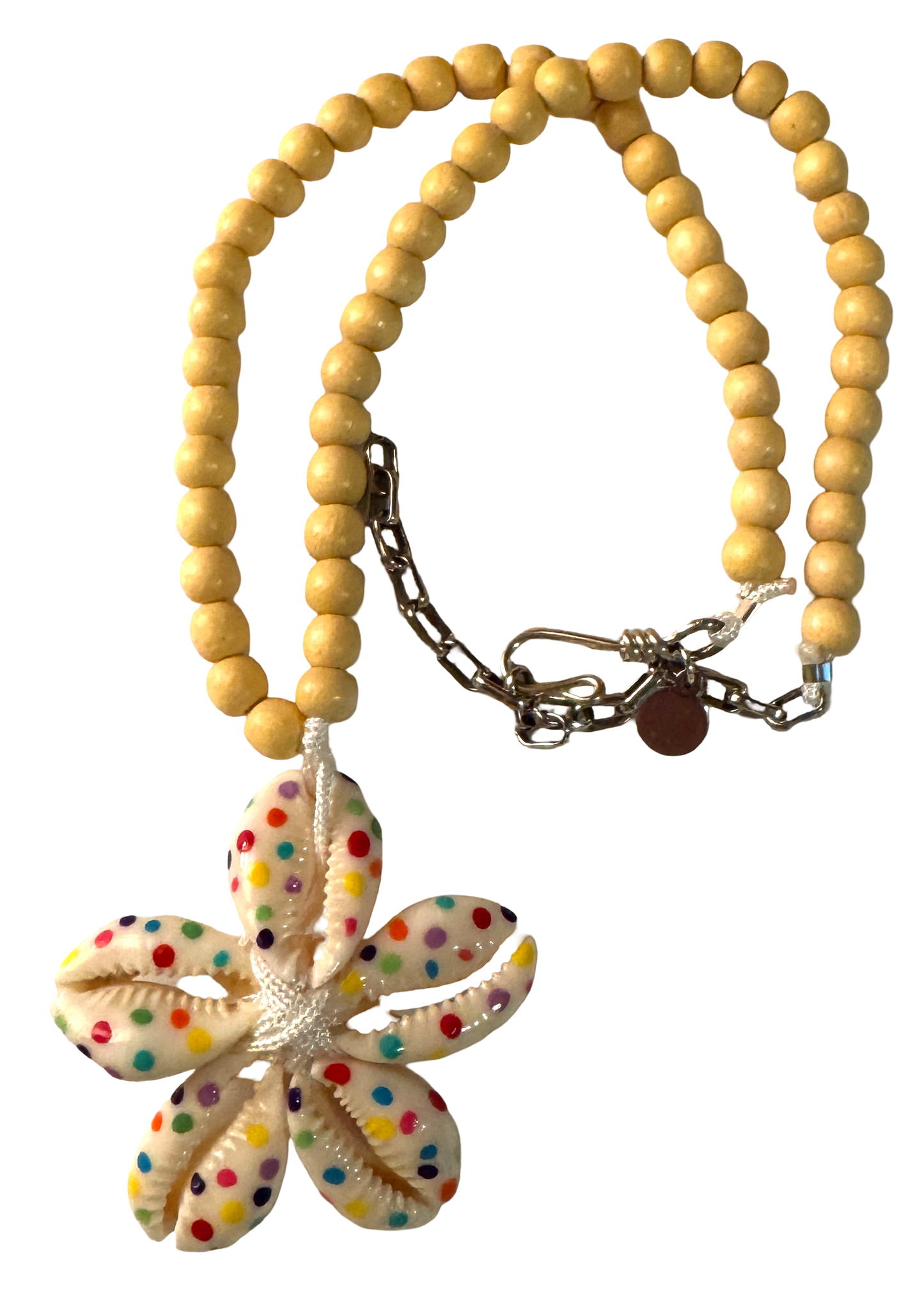 Cowrie Shell Flower Necklace