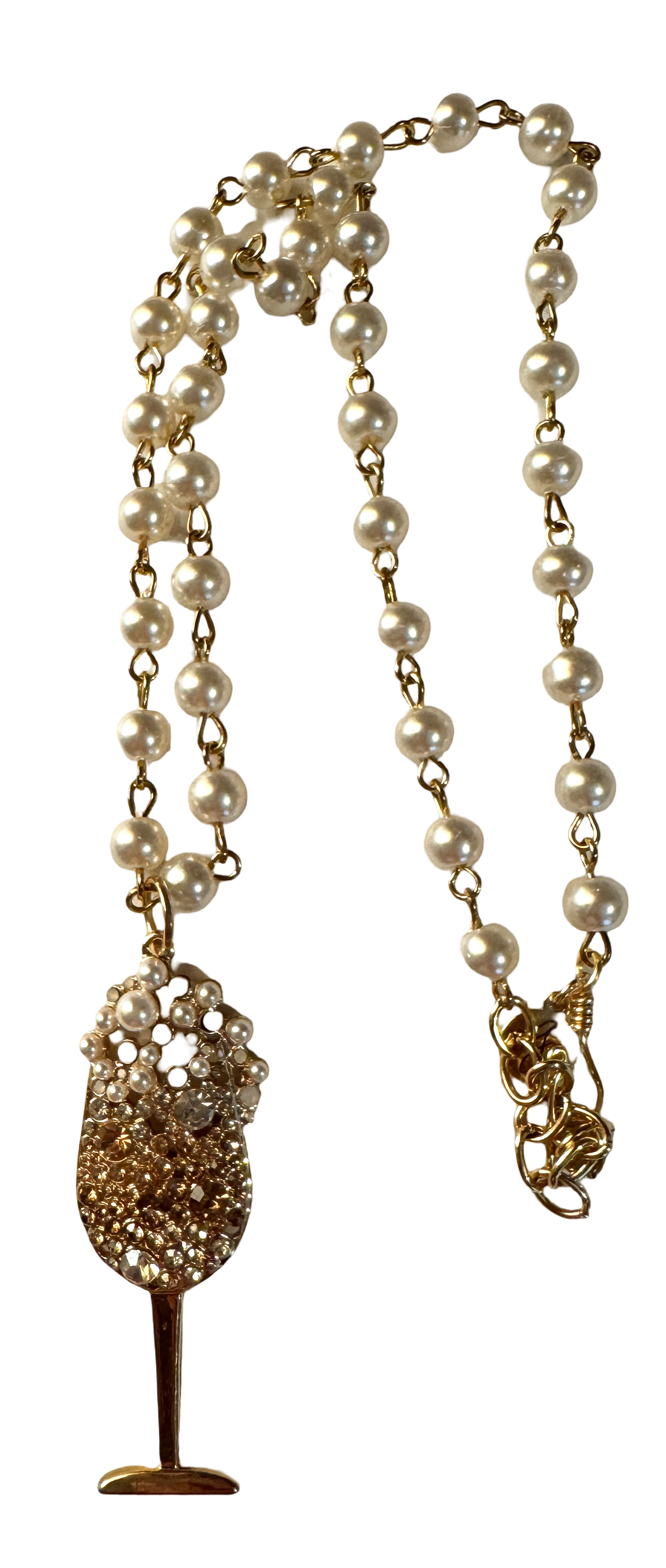 Bubbly Glass Necklace