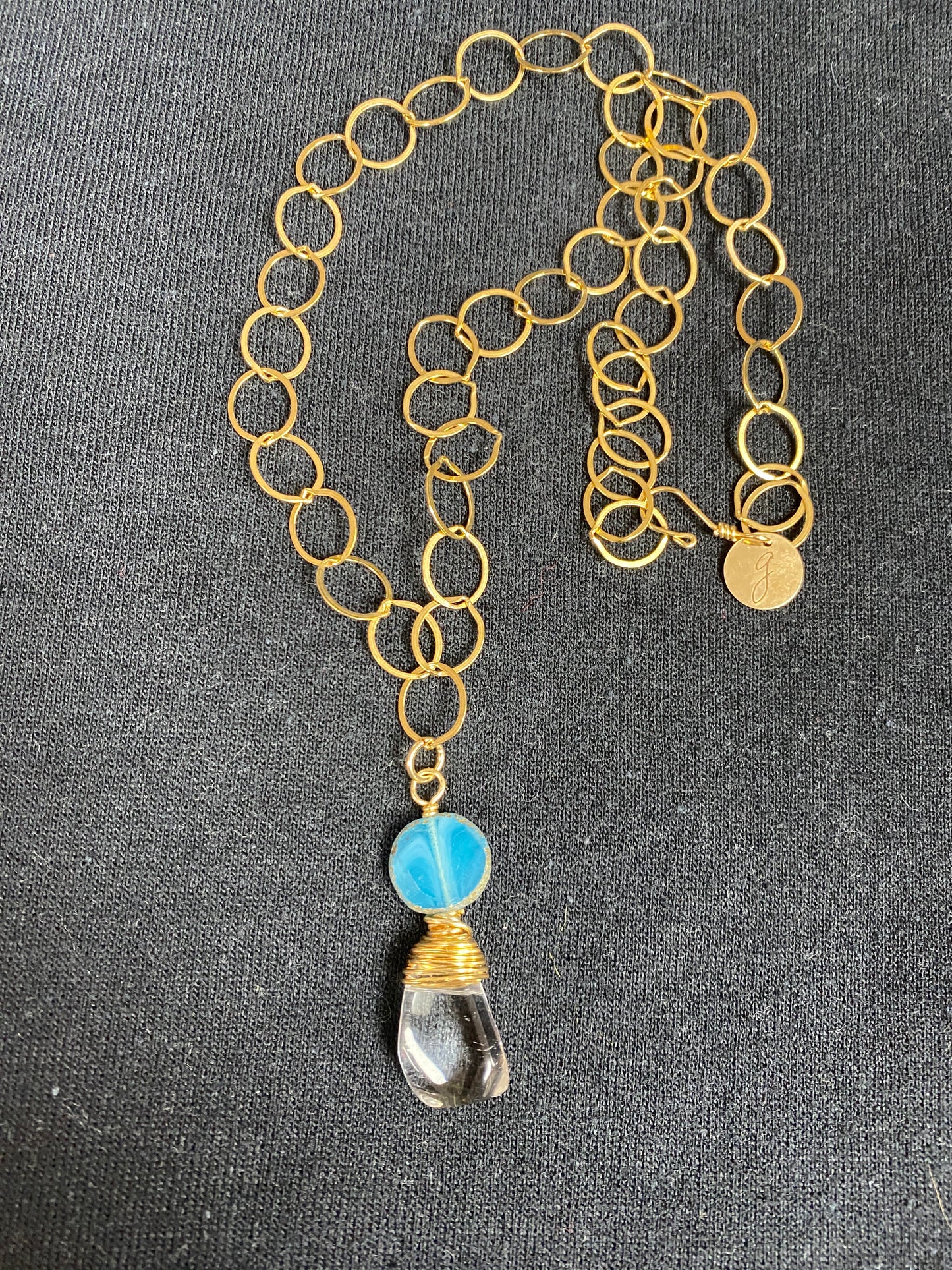 Crystal and Stone Necklace