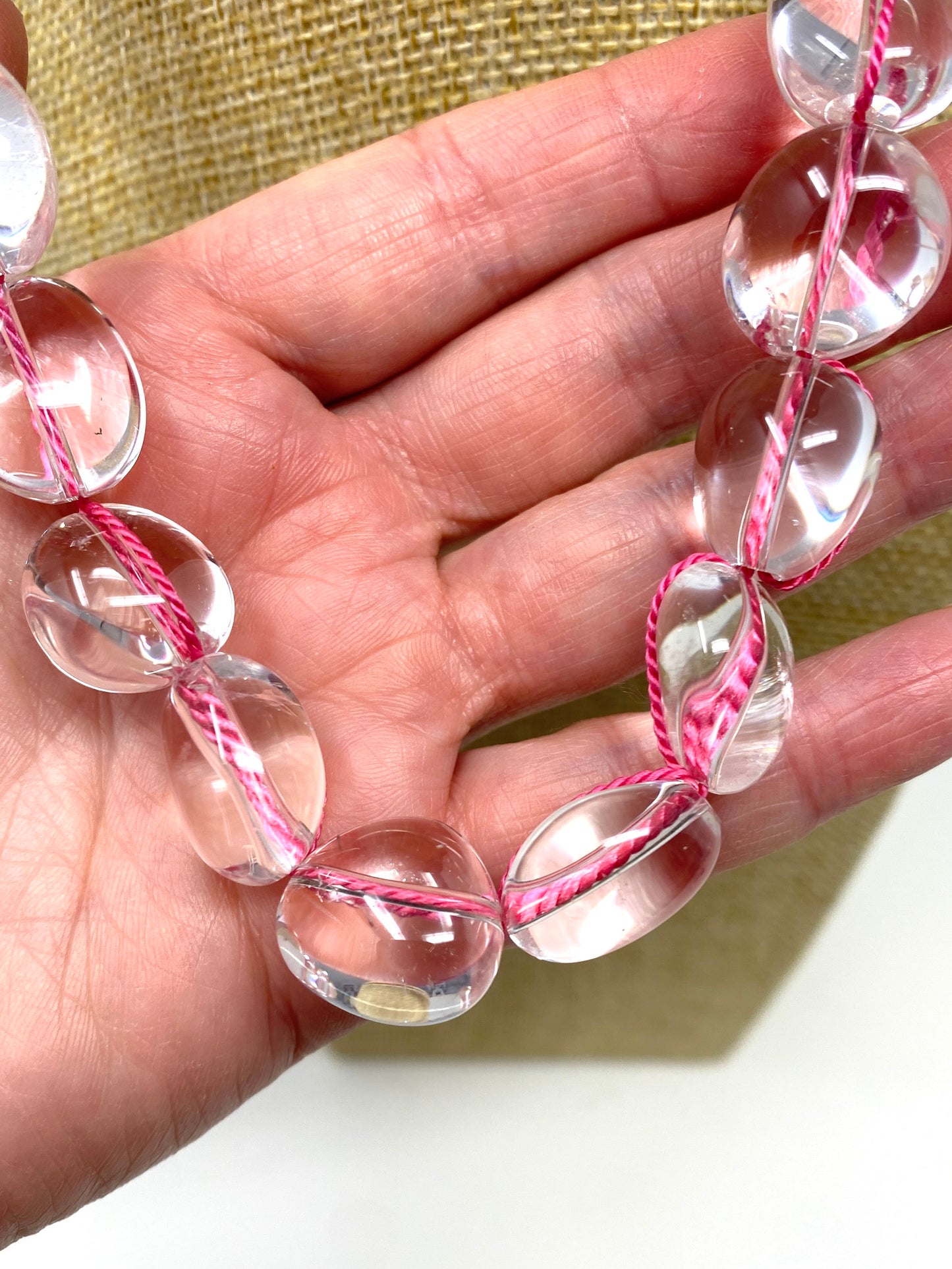 Crystal Threaded Necklace