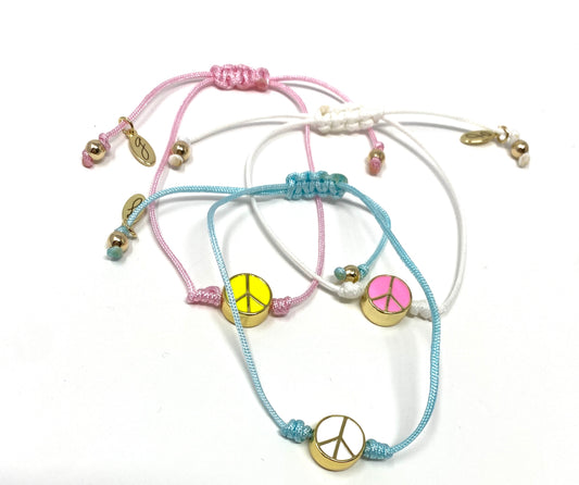 Peace Adjustable Bracelet