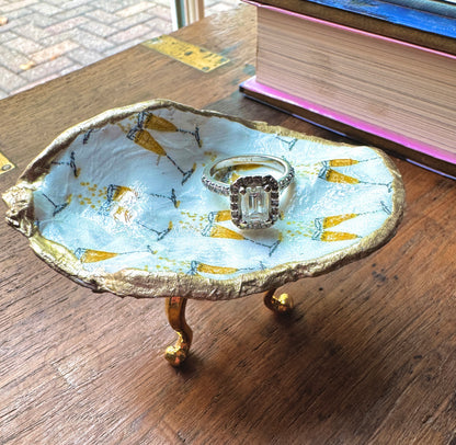 Wedding Ring Oyster Shell Dish