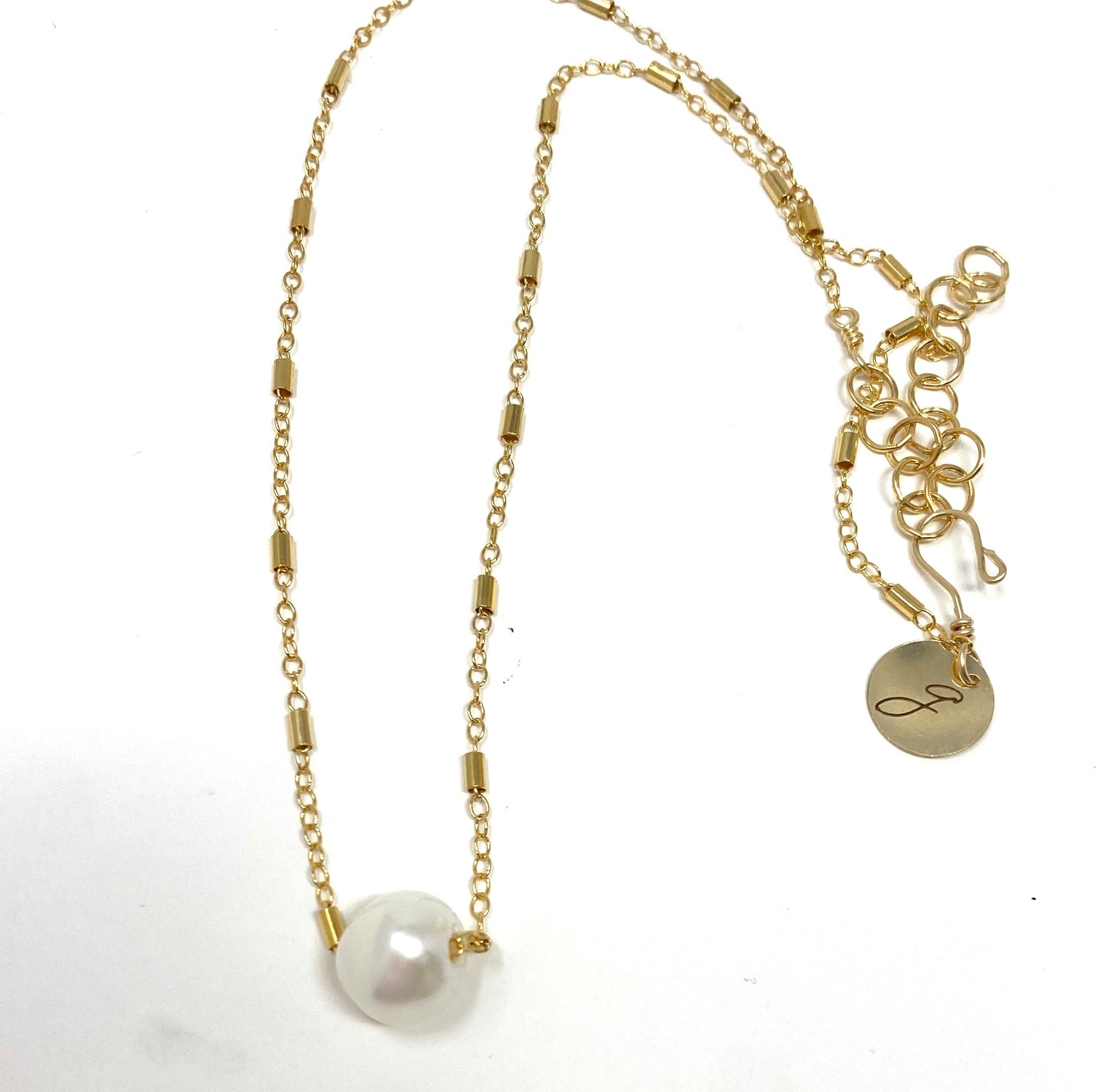 Single Pearl Necklace