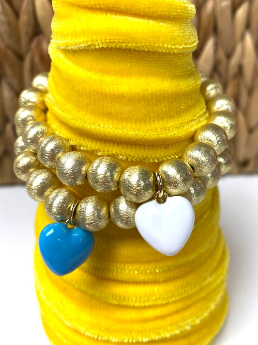 Puffy Heart Bracelet