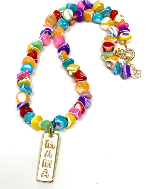 Colorful Mama Necklace