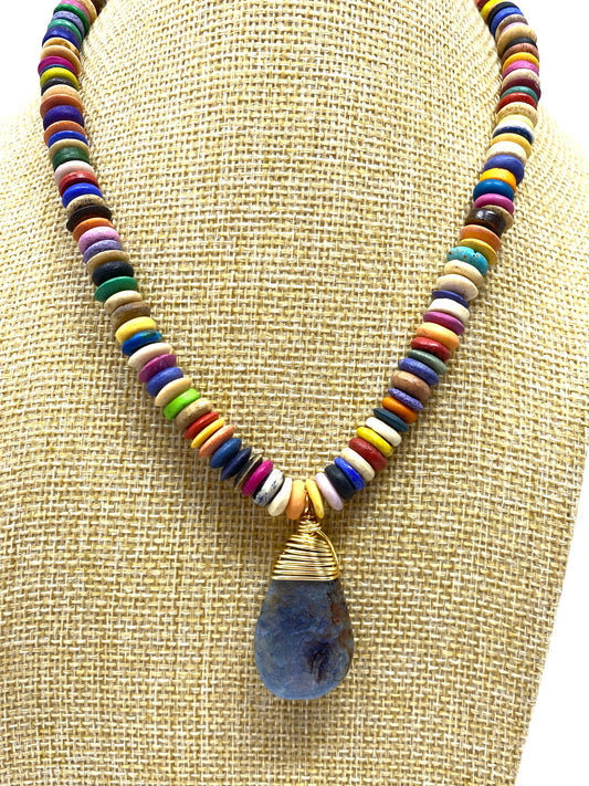 Multicolor Jasper Necklace