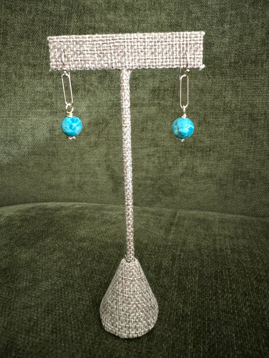 Turquoise Drop Earrings