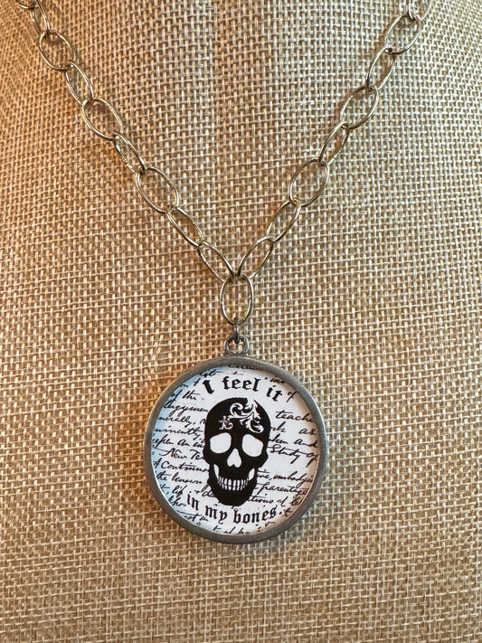 Skeleton Bones Necklace