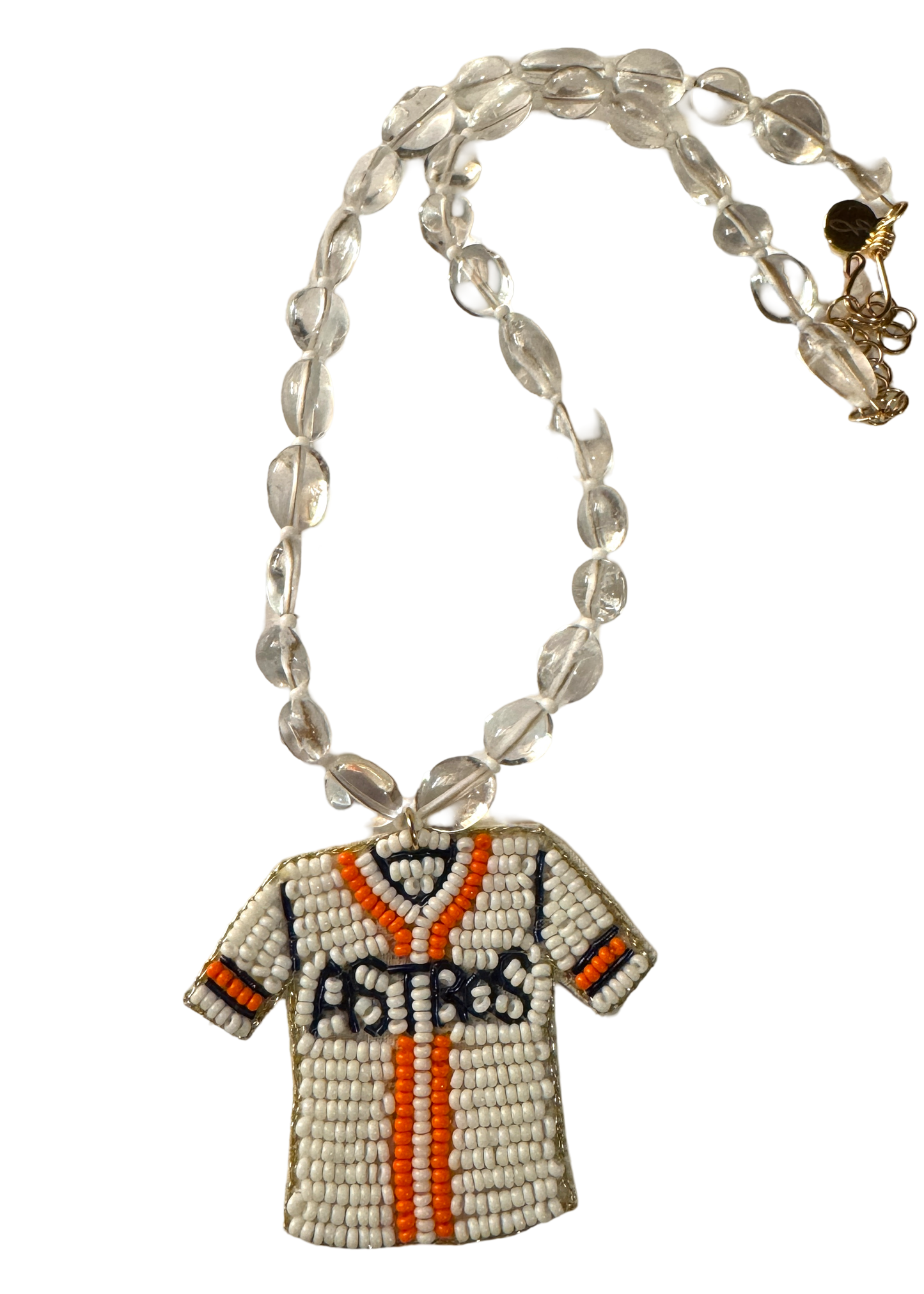 Astros Jersey Necklace