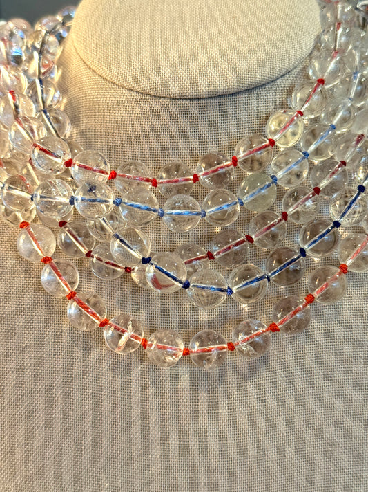 Round Crystal Necklace