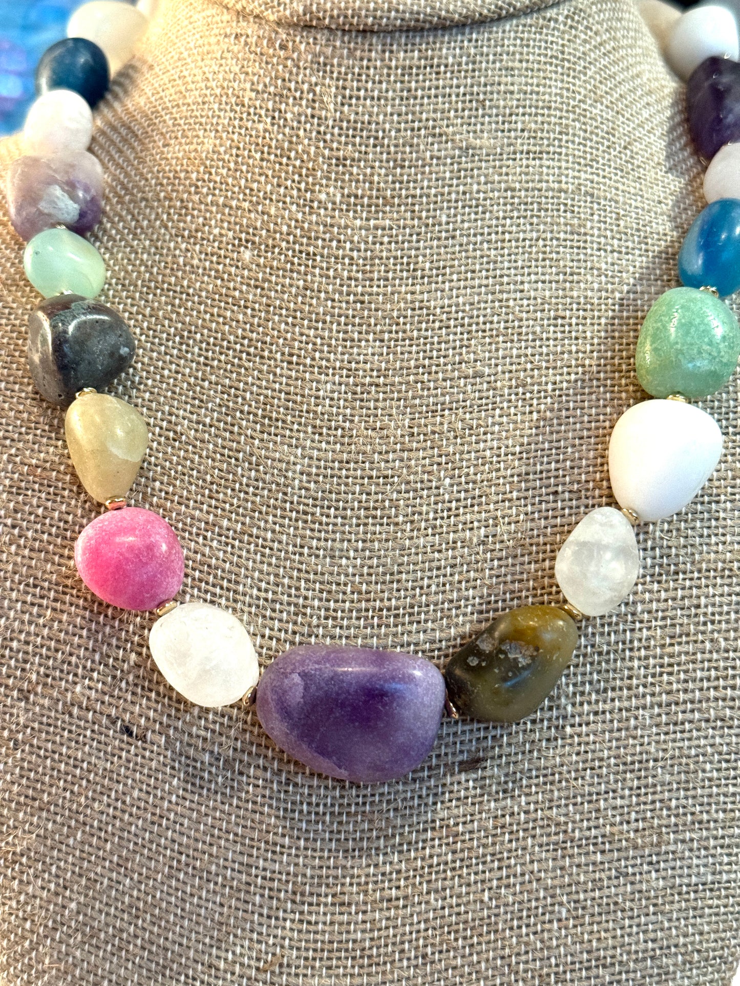 Colorful Stone Necklace