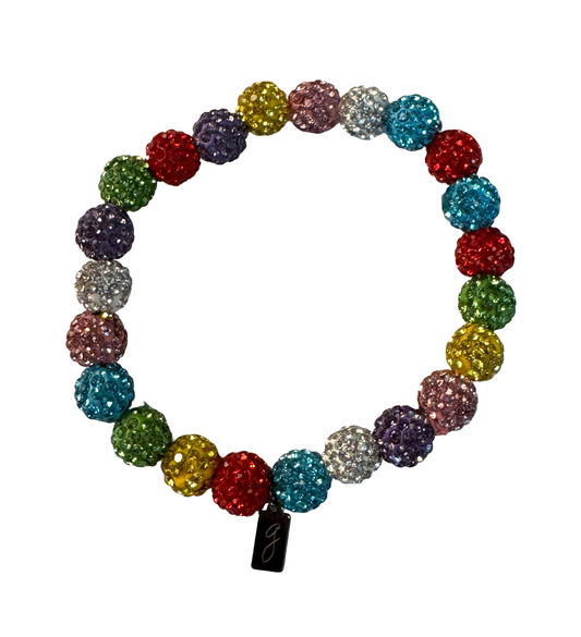 Multicolor Rhinestone Bracelets