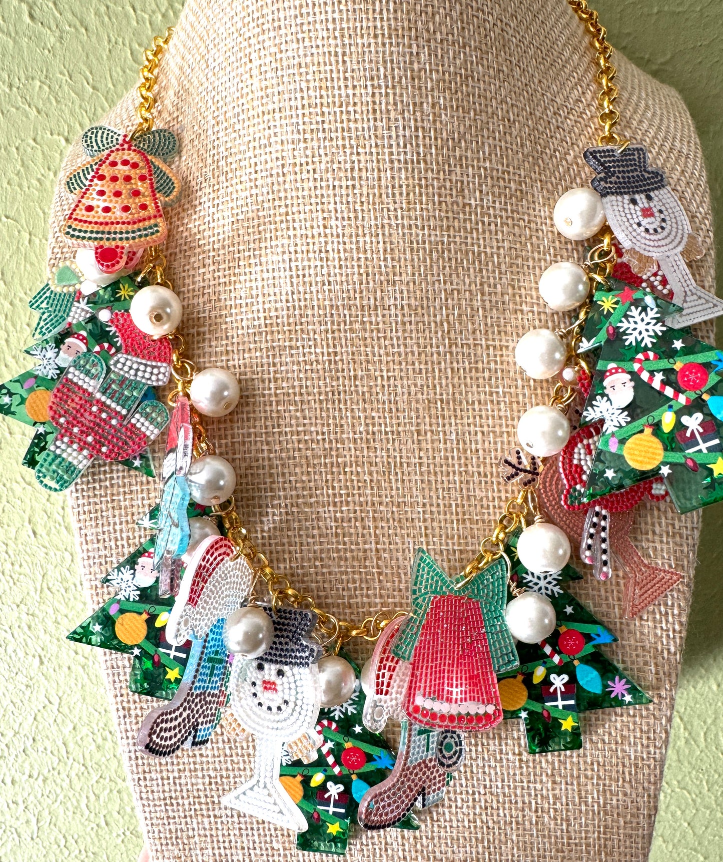 Festive Christmas Necklace