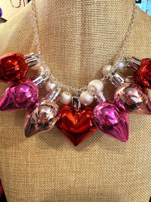 Puffy Valentine Necklace-Extra