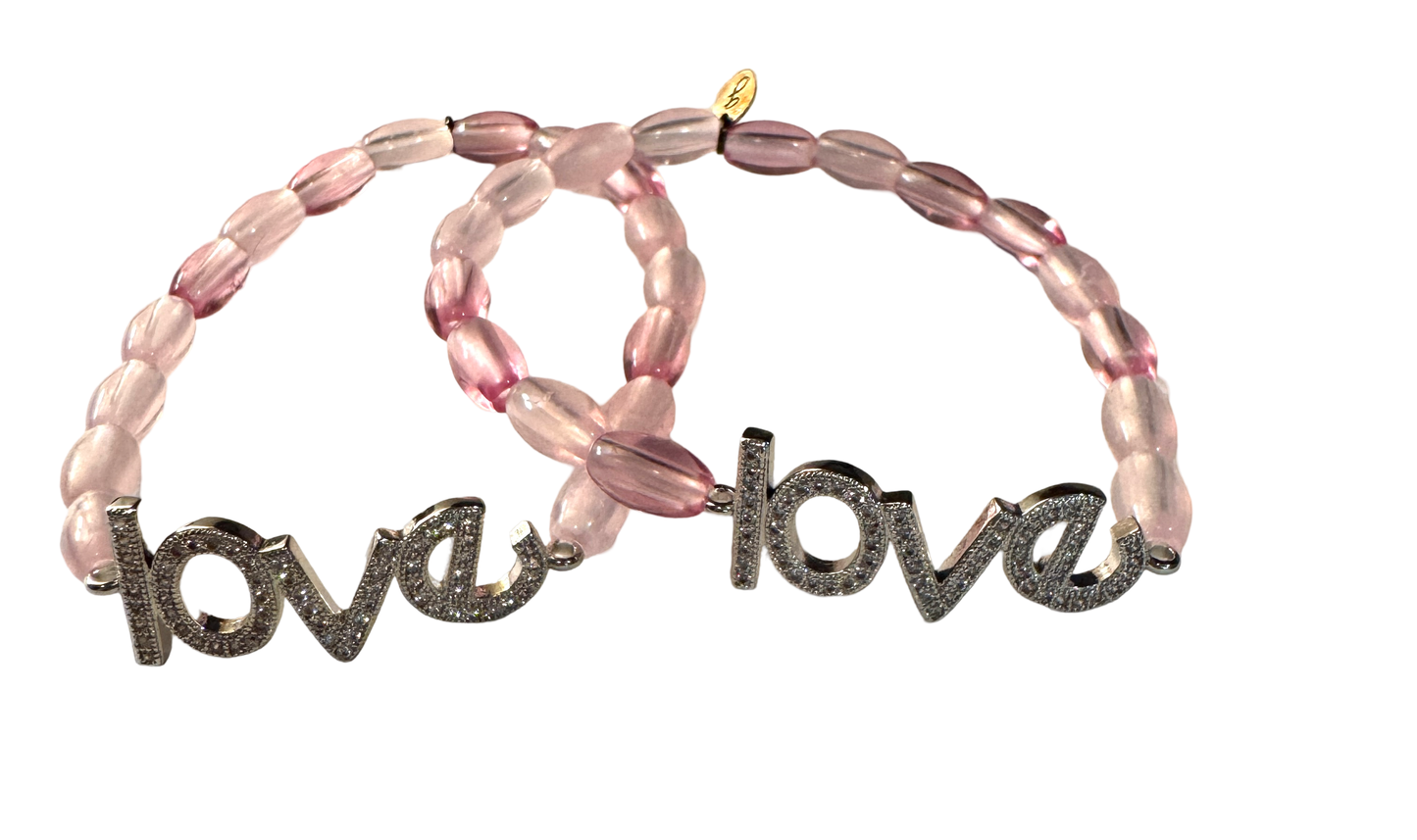 CZ "love" Bracelet