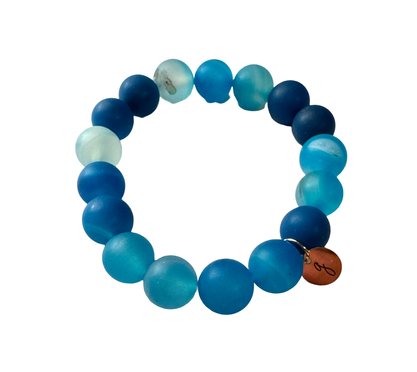 Blue Agate Bracelet