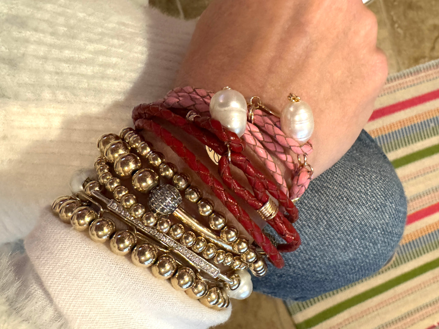 Leather Wrap Bracelet