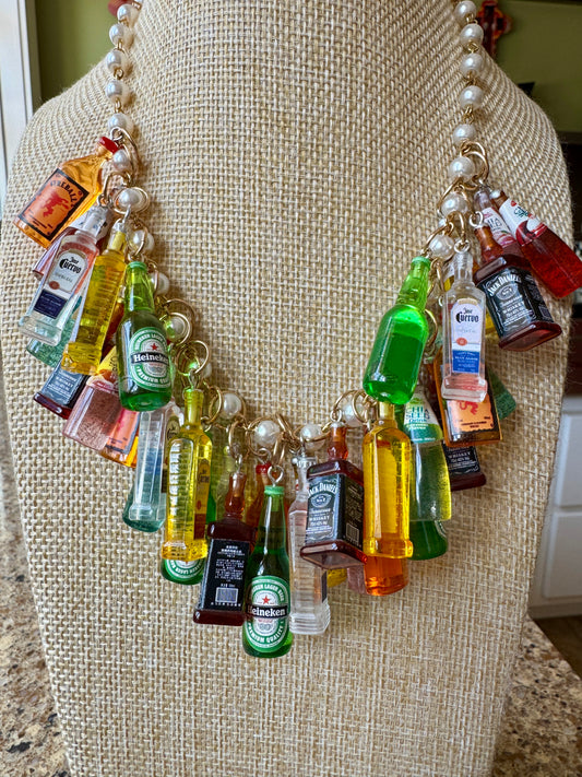 Liquor Bottle Necklace