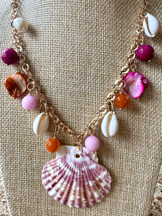 Multi Seashell Necklace