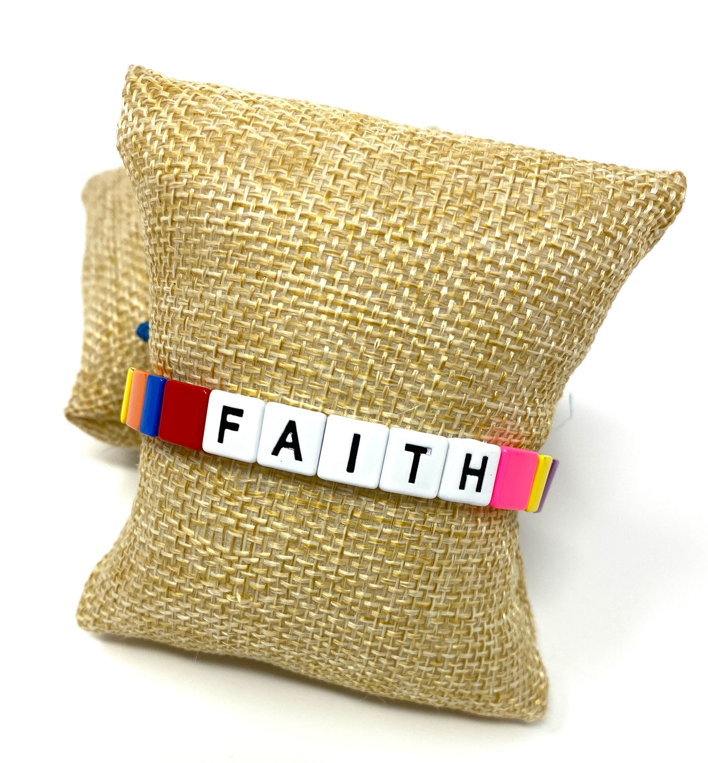 Faith Tila Tile Enamel Adjustable Bracelet